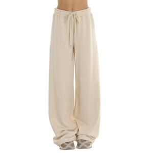 PANTALONE IN FELPA PANNA